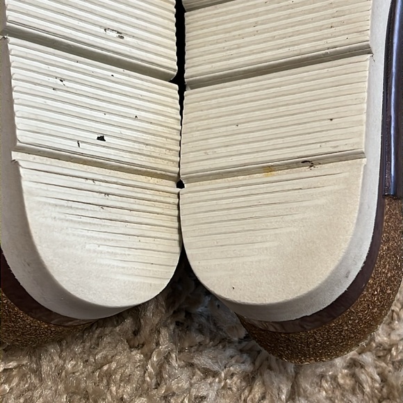 MEPHISTO Buckle Sandals Metallic Rose Gold Size 38 | 8 - Picture 14 of 15